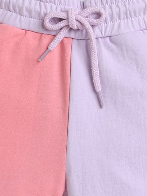 BUMZEE Lavender & Peach Girls Shorts