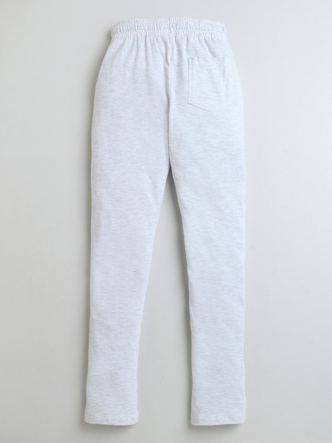 BUMZEE Grey Boys Cotton Track Pant