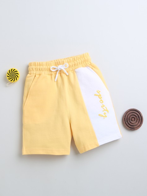 BUMZEE Yellow Boys Shorts