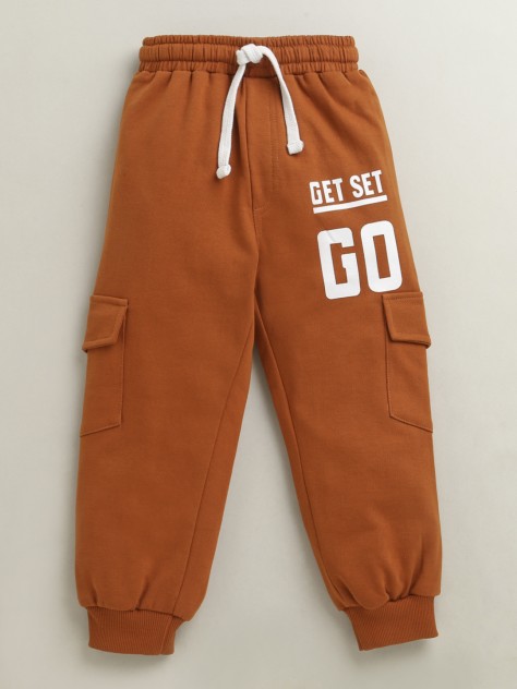 BUMZEE Rust Boys Cotton Jogger