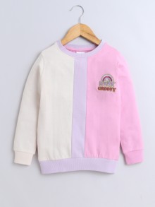 BUMZEE Multi Girls  Full Sleeves Cotton Sweatshirt