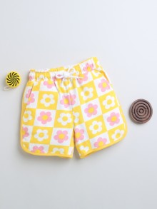 BUMZEE Yellow Girls Shorts