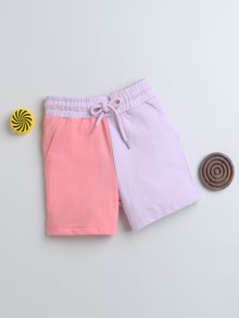 BUMZEE Lavender & Peach Girls Shorts