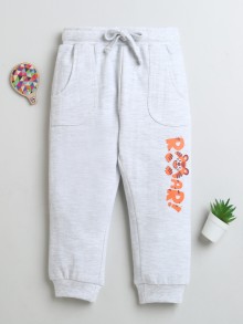 BUMZEE Grey Boys Cotton Jogger