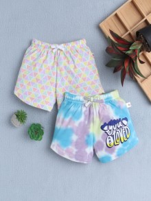 BUMZEE White & Royal Blue Boys Sleeveless T-Shirt & Short Set